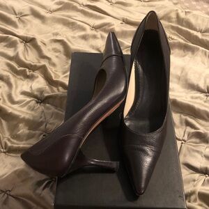 Gucci Tom Ford shoes pumps 7 7.5 37 37.5 heels comfortable brown